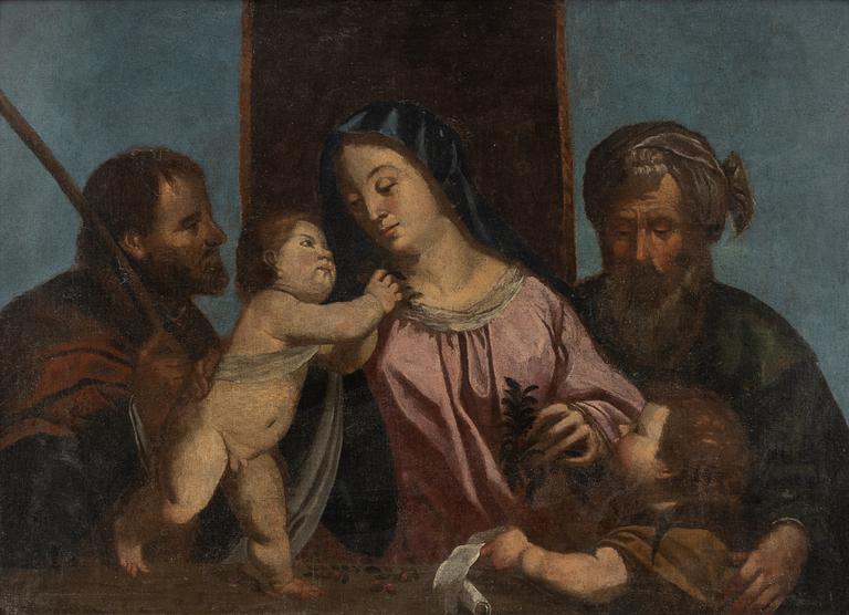 Titian, follower of, The Holy Family.