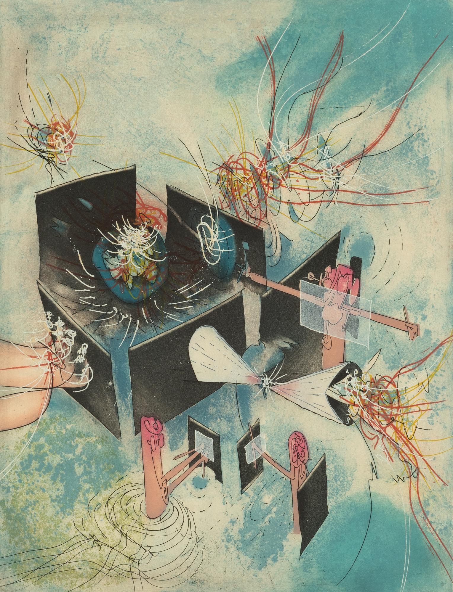 Roberto Matta, "Hom'mere III".