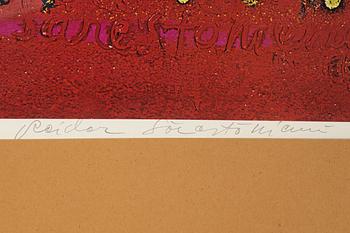 Reidar Särestöniemi, offset, 1976. signed 228/300.