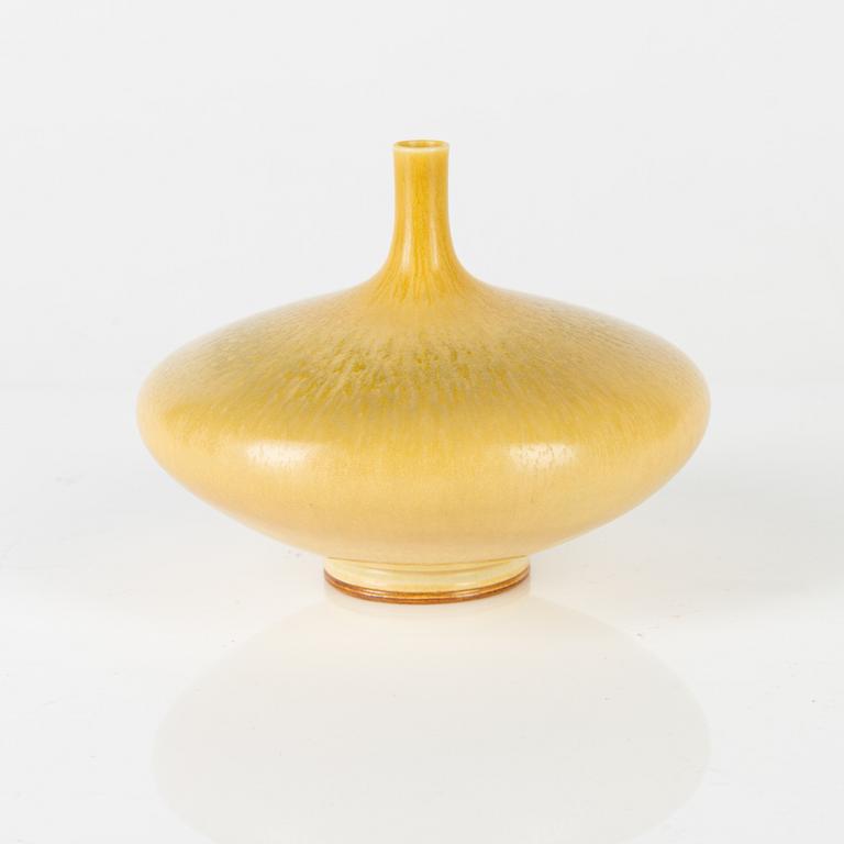 Berndt Friberg, a stoneware vase, Gustavsberg studio, Sweden 1968.