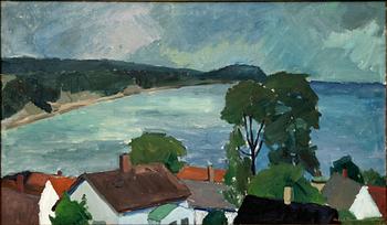 Astrid Harms-Ringdahl, From Vik, view towards Stenshuvud.