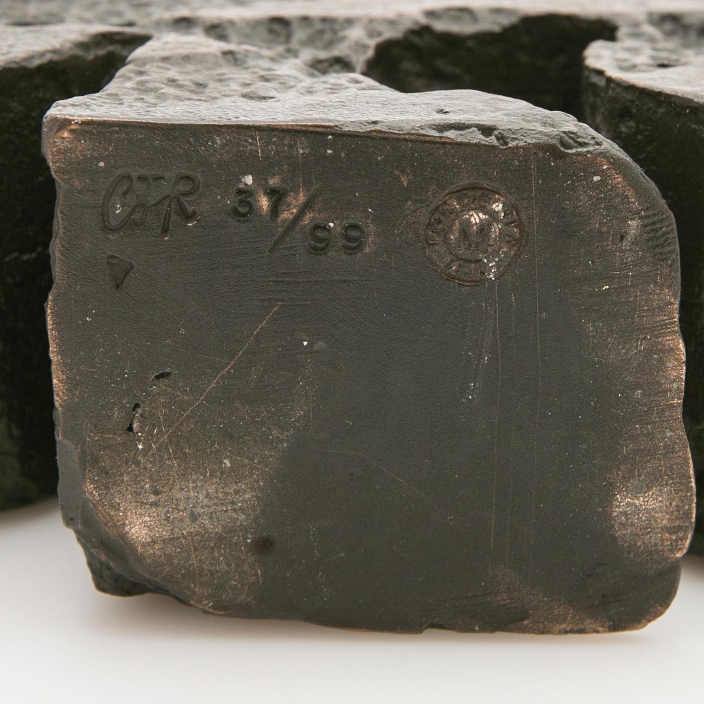 Carl Fredrik Reuterswärd, sculpture, “Inter-Lettres”.