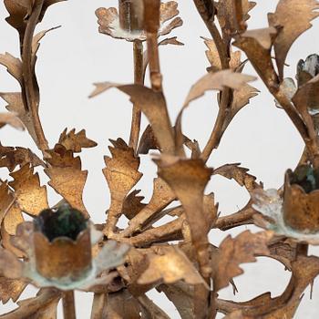 A Rococo style chandelier, second half of the 20th century.