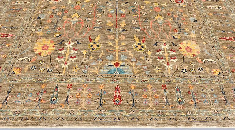 A carpet, Ziegler design, approx. 376 x 269 cm.