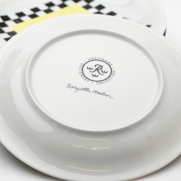 Plates, 14 pcs, "Designers collection", Rörstrand, Porcelain, late 20th century.