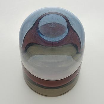 Tapio Wirkkala, maljakko, lasia, signeerattu Venini Italia.