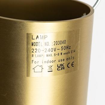 Kristian Sofus Hansen & Tommy Hydahl, taklampa, "Drop Chandelier", 101 Copenhagen, Danmark.