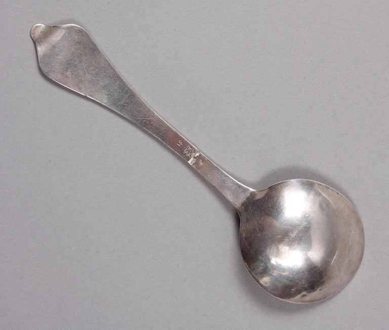 SKED, silver, otydl stämplar, 1700-tal.