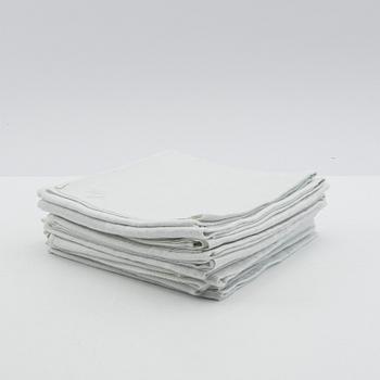 Napkins a total of 73 pcs damask various patterns first half of the 20th century.