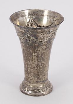 BÄGARE, silver, Guldsmedsaktiebolaget, Stockholm, 1920. Tot vikt ca 650g.