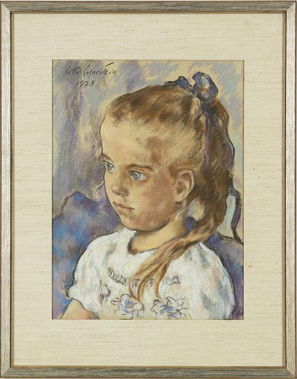 Lotte Laserstein, Portrait of a girl.