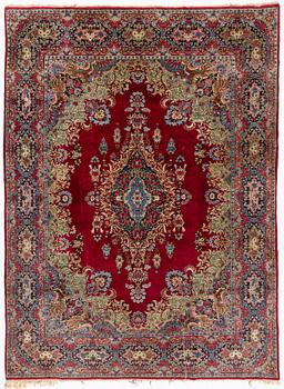 A carpet, Kerman, c. 370 x 275 cm.