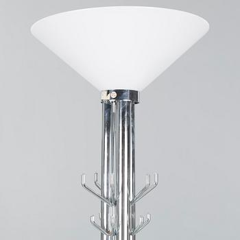 A floor lamp with coat hanger and umberella stand, by Nafa, late 20th century.