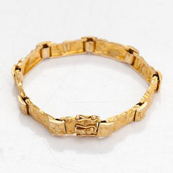 Björn Weckström, armband, "Jotos", 18K guld. Lapponia. Svensk import stämpel.