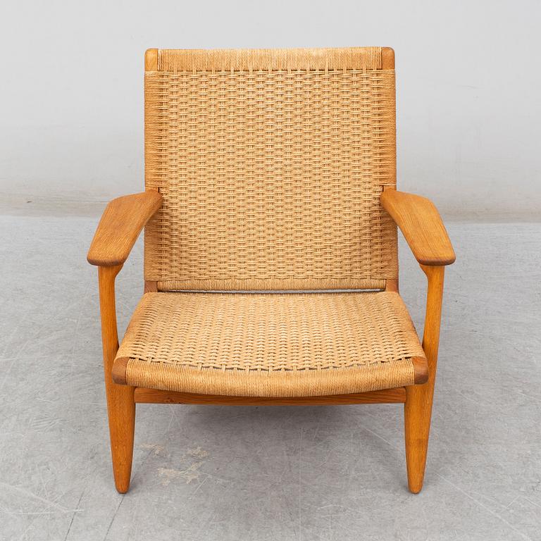 HANS J WEGNER, fåtölj "CH-25", Carl Hansen & Søn, Danmark.