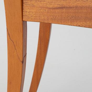 Josef Frank, a set of 8+2 dining chairs, model 1165, Svenskt Tenn, ca 1987.