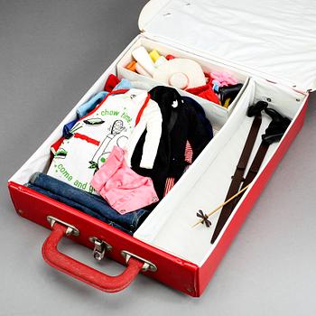 BARBIEDOCKOR, 3 st, Mattel, samt kläder och accessoarer.