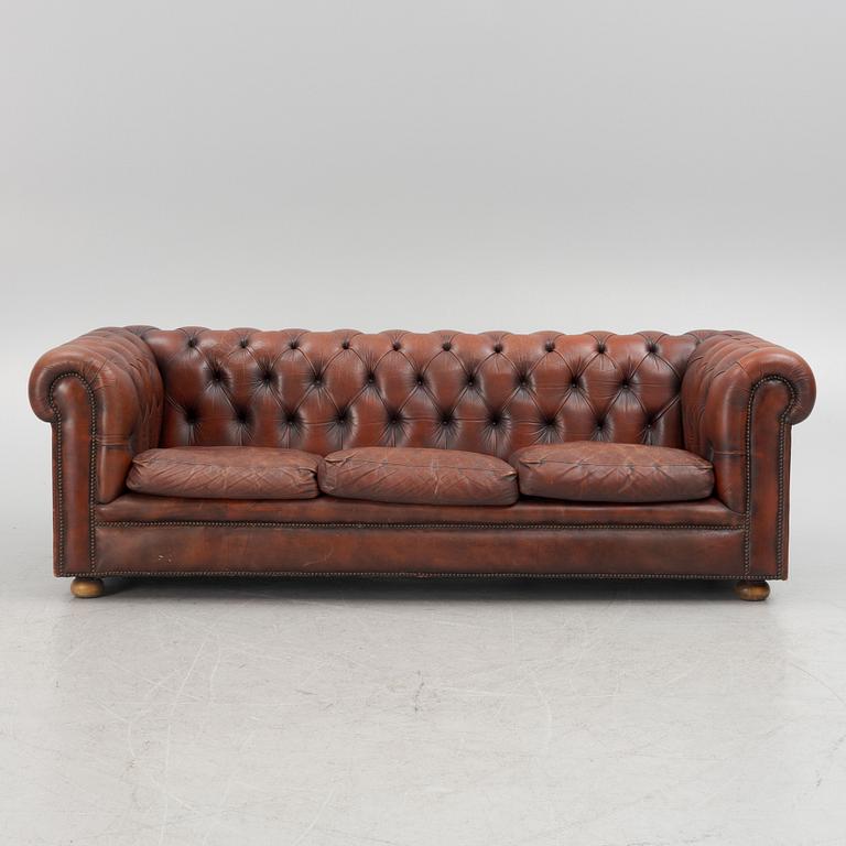 Sofa, Chesterfield model, United Kingdom, second half of the 20th century.