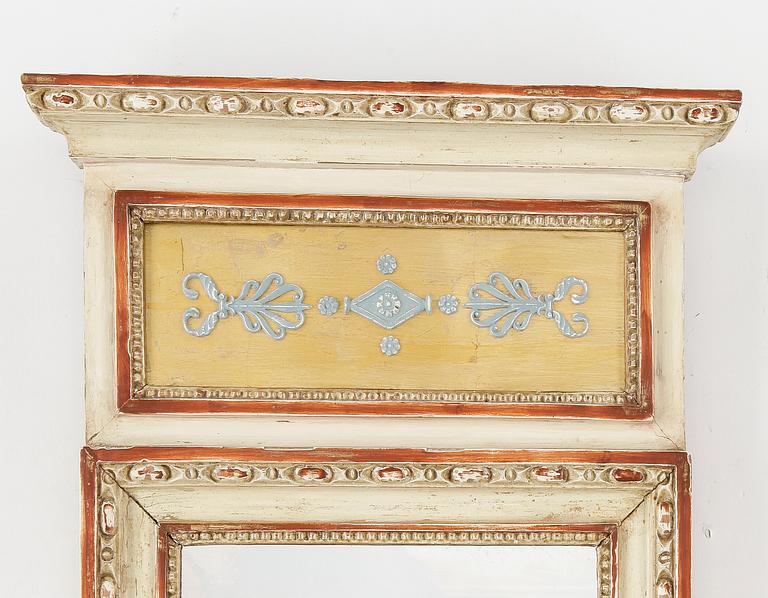 SPEGEL, sengustaviansk, omkring 1800.