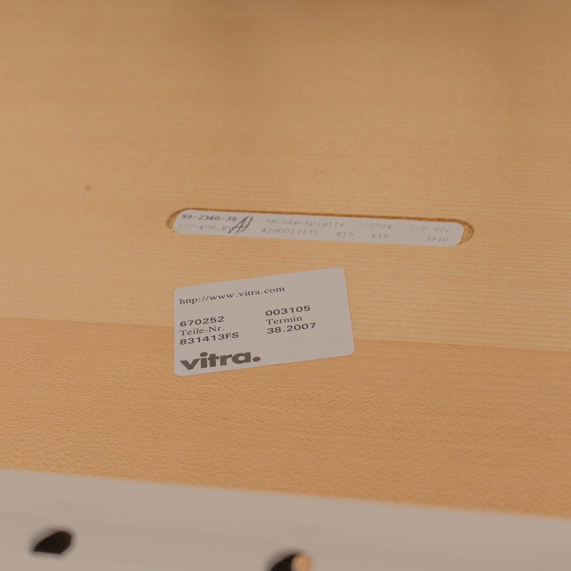 An 'Ad Hoc' desk by Antonio Citterio, Vitra.