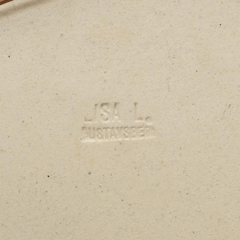 Lisa Larson, väggrelief, stengods, "Jubileum", Gustavsberg.