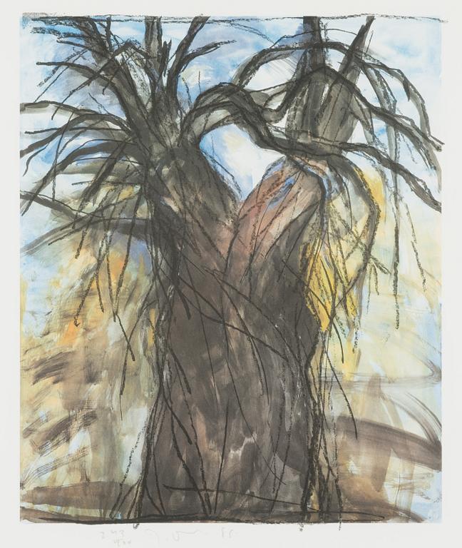 Jim Dine, offset, signed and dated 1985, numbered 243/400.