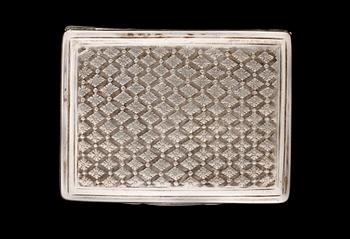 SNUSDOSA, utländska stämplar, 1700-talets slut.