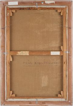 AXEL NILSSON, olja på duk, signerad.