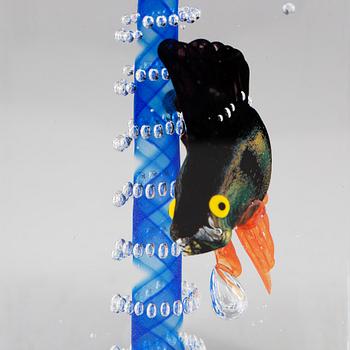 KJELL ENGMAN, glasskulptur, Kosta Boda, signerad nr 7/20.