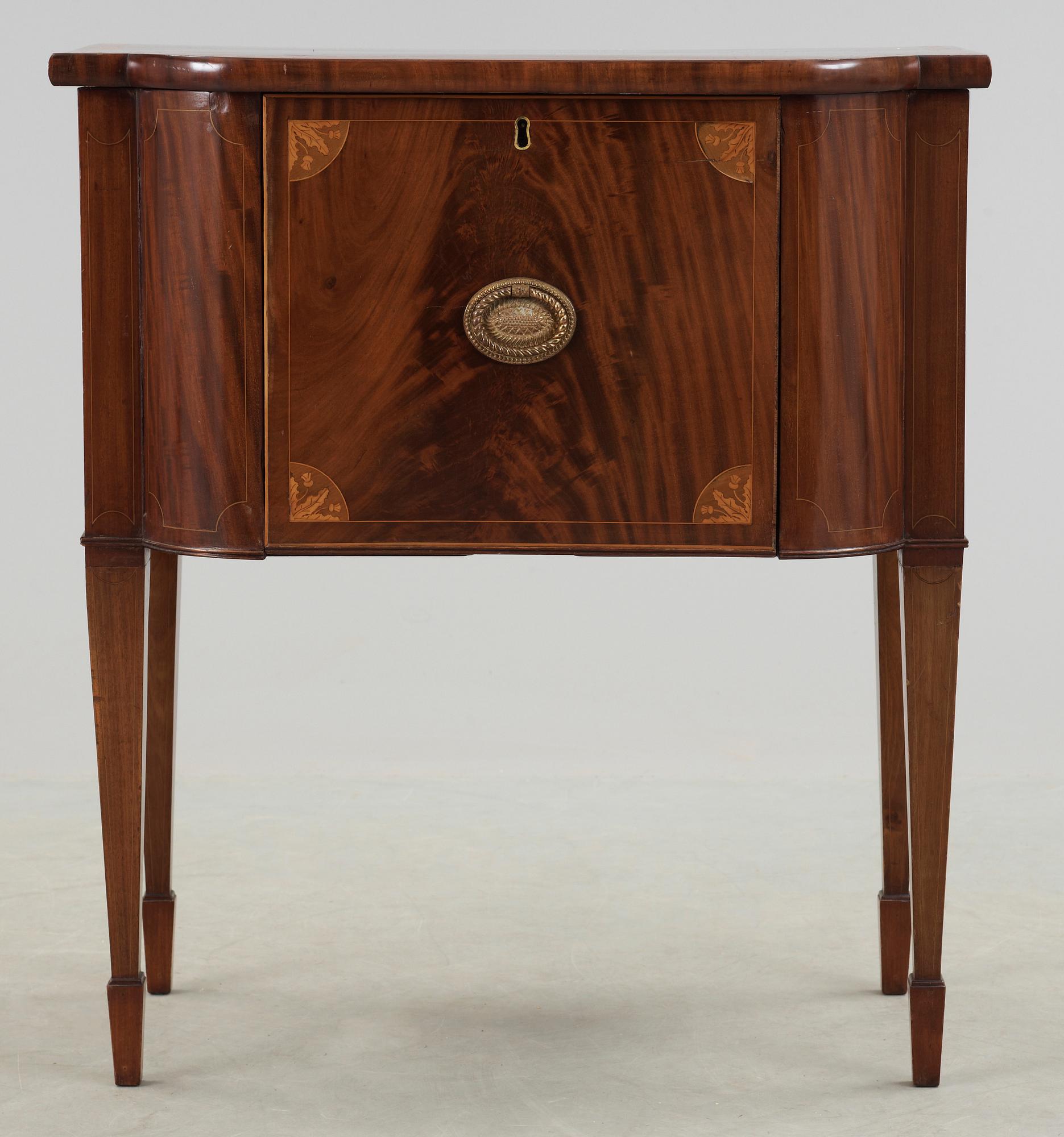 CELLARET, George III-stil, 1800-talets slut.