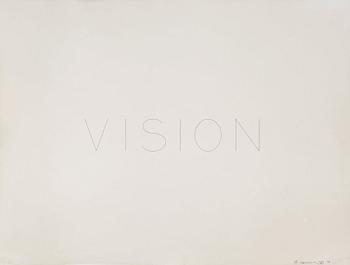 180. Bruce Nauman, "Vision".