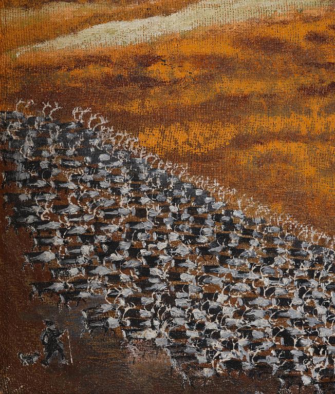 Nils Nilsson Skum, Reindeer herding.