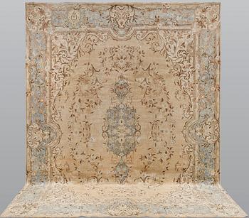 Matta, orientalisk, vintage design, ca 322 x 238 cm.