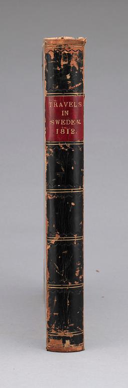 BOK, "Travels in Sweden during the autumn of 1812" av Thomas Thomson, London 1813.