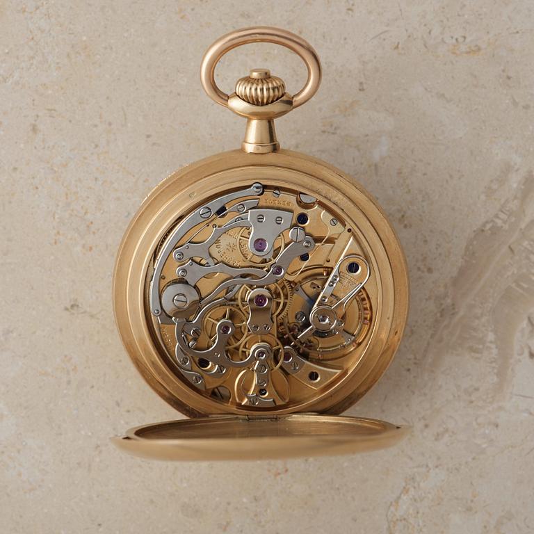 VACHERON & CONSTANTIN, Genève, pocket watch, 50 mm, Coat of arms from the Serbian Royal family Karadjordjevic,