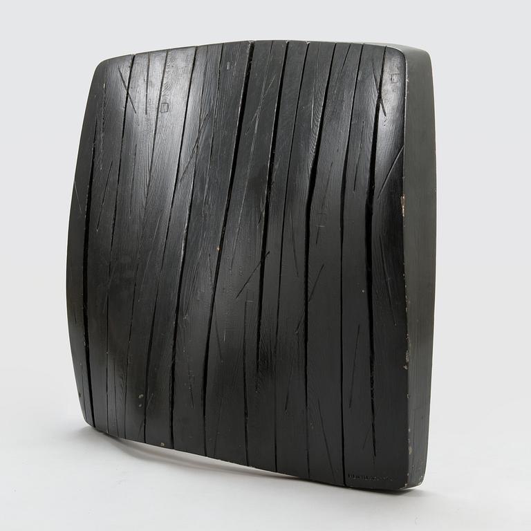 HEIMO VIROLAINEN, relief, painted wood, signed and dated 1972.