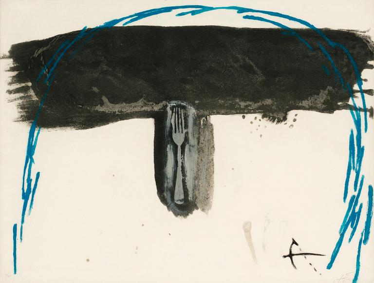 Antoni Tàpies, "Arc blau".
