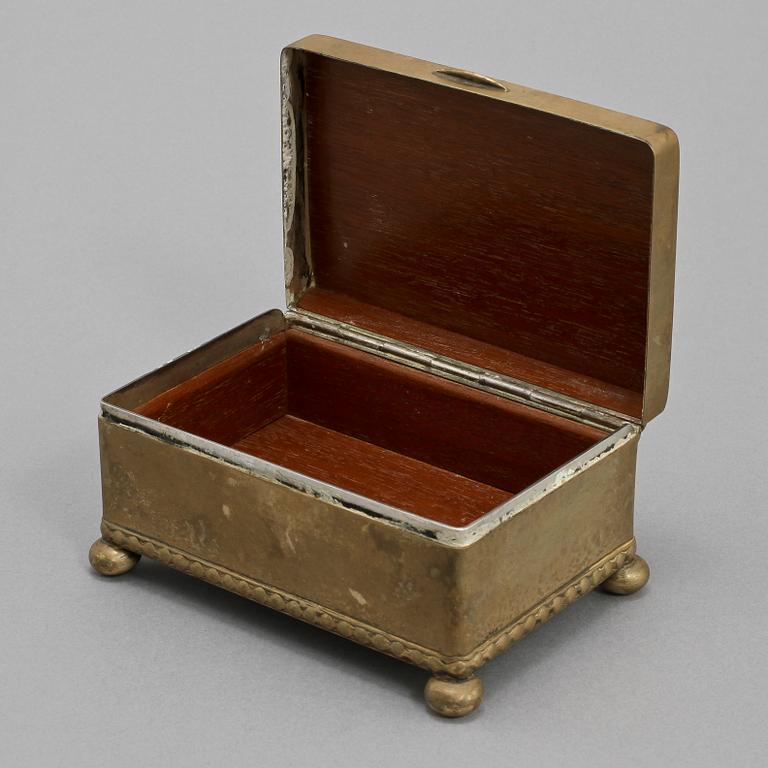 SKRIN, silver, Karl Anderson, Stockholm, 1917. Tot vikt 545 g.