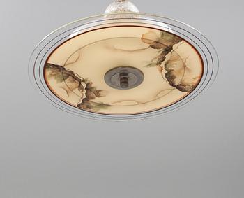 TAKLAMPA, art déco. Höjd ca 40 cm.