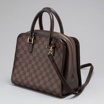 LOUIS VUITTON, a 'Triana' Damier Ebène bag.