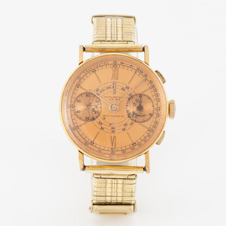 Th. Picard Fils, Extra, Anti-Magntic, armbandsur, kronograf, 36 mm.