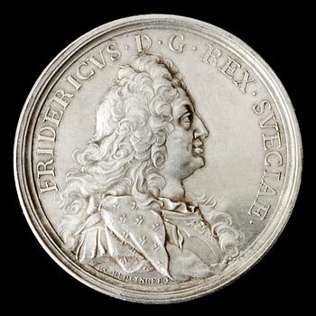 Kungen återkommer från Hessen till Sverige 1731.