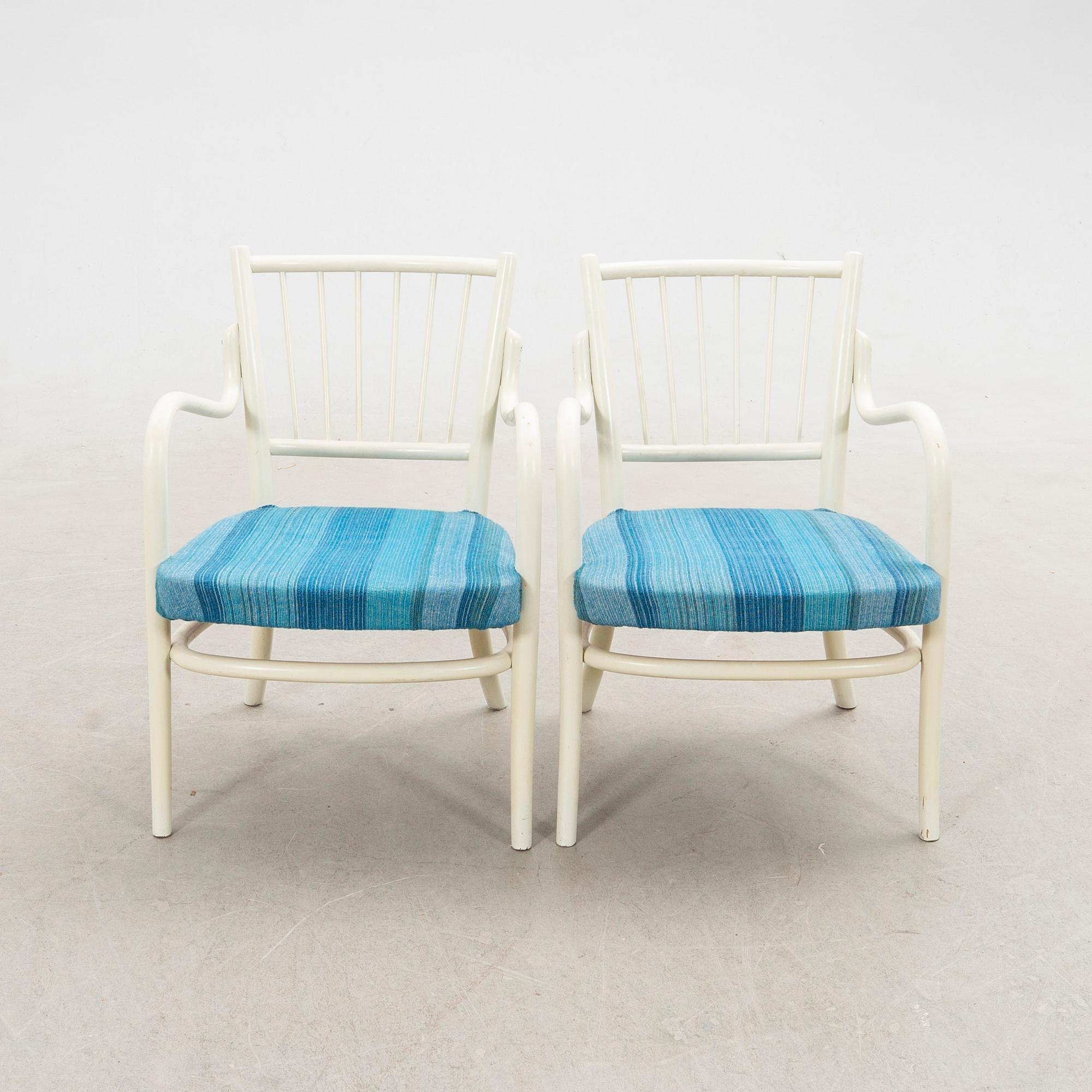 Armchairs, a pair, Thonet, 20th century.