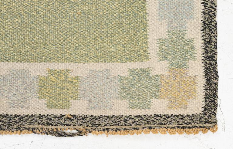 A flat weave 'Kastellholm' runner by Ingegerd Silow, c 247 x 90 cm, unsigned.