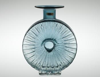 SOLFLASKA, glas, Helena Tynell, Riihimäen Lasi 1964-1974.