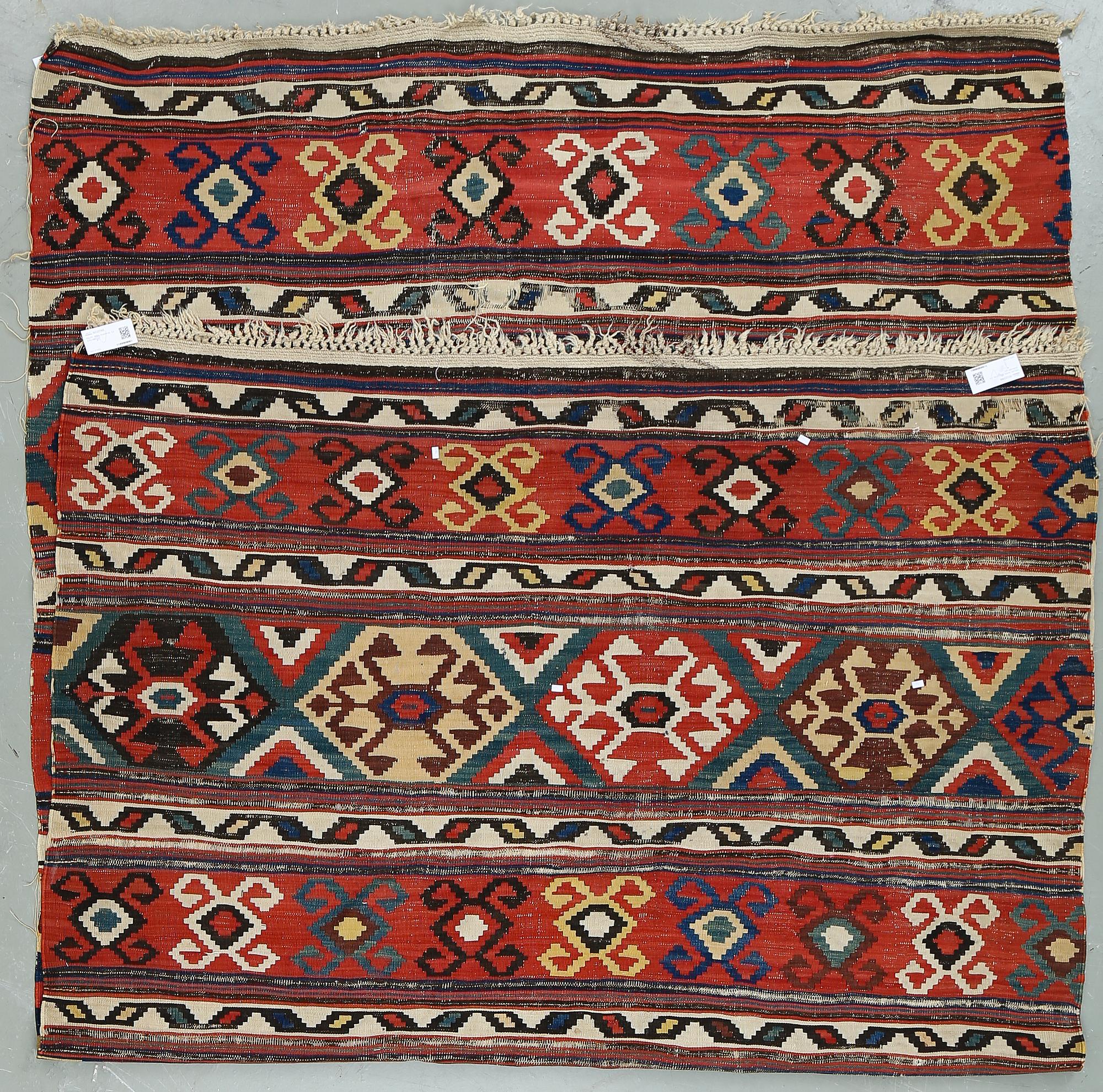 KELIM, Antik Anatolisk, Ca 305x185 cm.