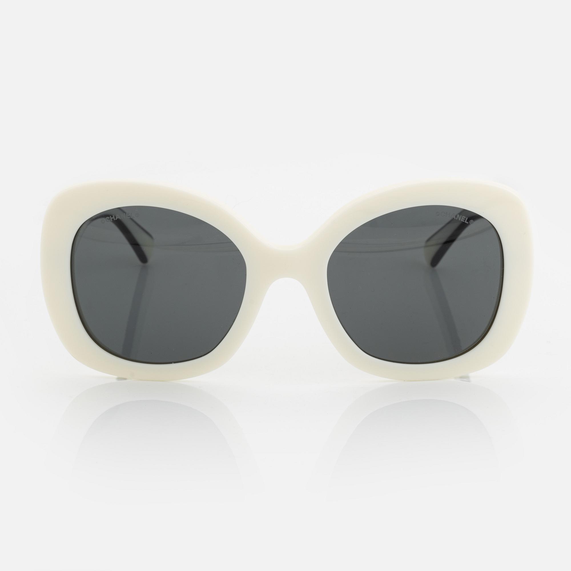 Chanel, sunglasses.
