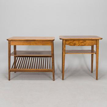 Two 1950s tables for Lahden Puukalusto Ltd.