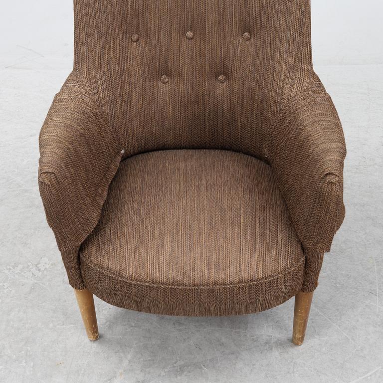 Carl Malmsten, a "Konsert" armchair, second half of the 20th Century.