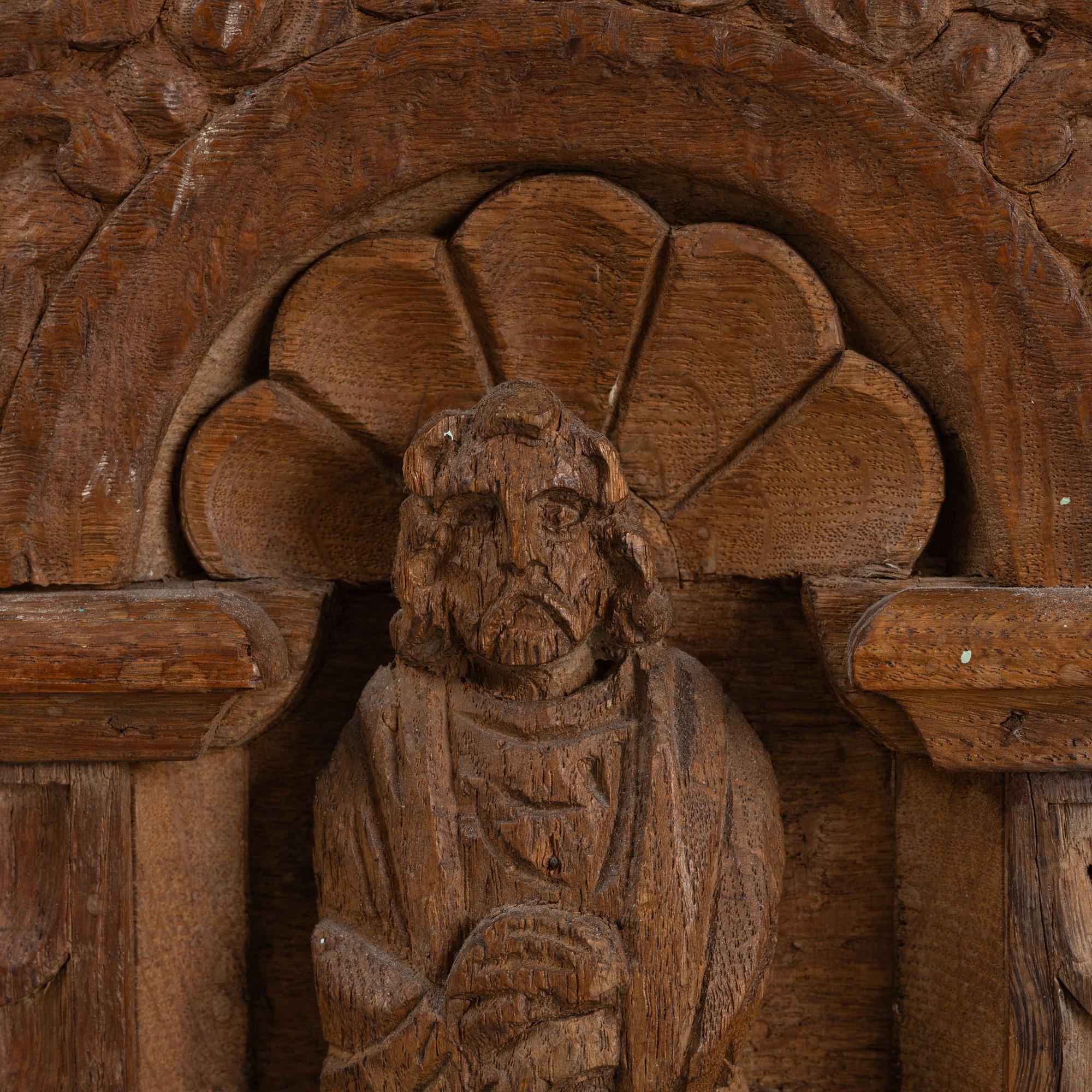 Kista/sideboard, nordisk senrenässans samt renässansstil, 1600-tal samt 1800-tal.